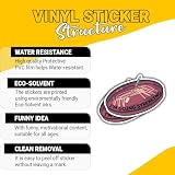 3 Pcs I'm Going Streaking Microbiology Sticker – Funny Science Quote Vinyl Decal for Laptop, Water Bottle, Tumbler – Gift for Microbiologists, Science Enthusiasts, and Humor Seekers – 3 Inch