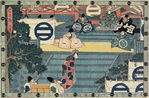 Impressions artistiques de célèbres tableaux paysage d'Utagawa Hiroshige décoration murale