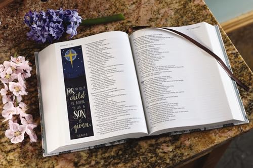 NIV, Beautiful Word Bible, Updated Edition, Journal Edition for Women, 600+ Full-Color Illustrated Verses, Peel/Stick Bible Tabs, Floral Cloth over Board, Red Letter, Comfort Print - Image 11