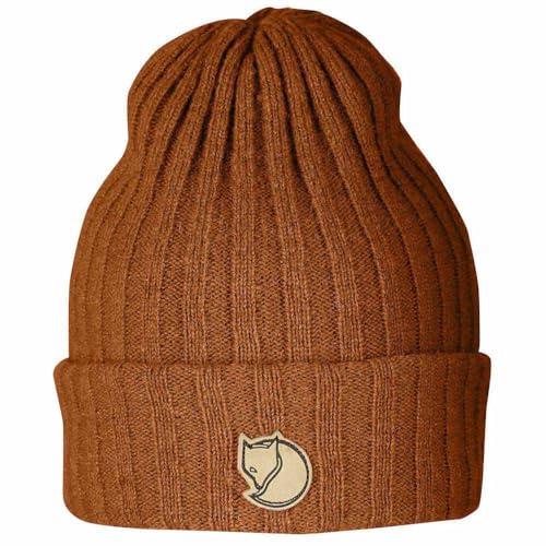Fjällräven Byron Beanie - Winter Hat, Cold Weather Skull Cap (US, Alpha, One Size, Autumn Leaf)