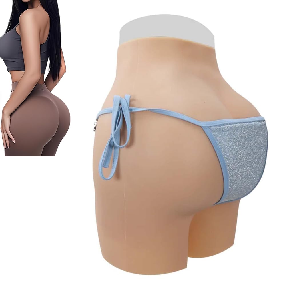 Adima Pantaloni con Culo Finto Realistico Collegabile Hip Enhancer Biancheria Intima Vaginale Nascondi Boxer per Transgender
