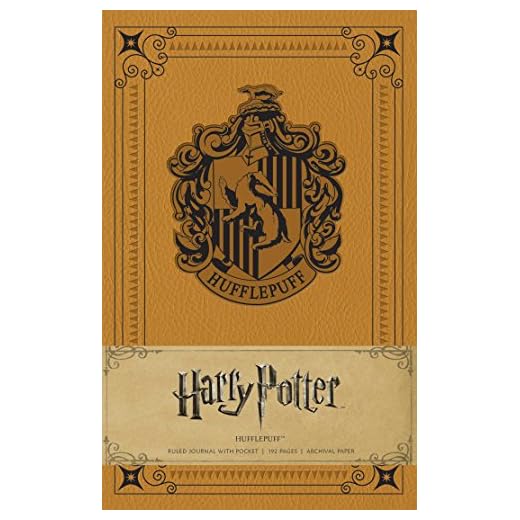 Harry Potter: Hufflepuff Hardcover Ruled Journal