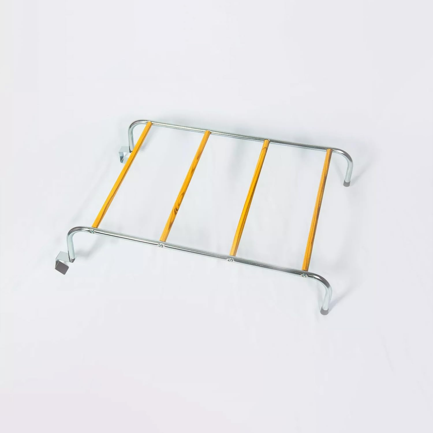 Uk Top Shop, 4 Tier Over Door Clothes Airier Towel Rail Rack Hanger Bar Holder Bathroom Over the Door Airer, Towels Organiser Towel Over Door Storage Organizer 41 x 14 x 110.5 Centimeters (White)