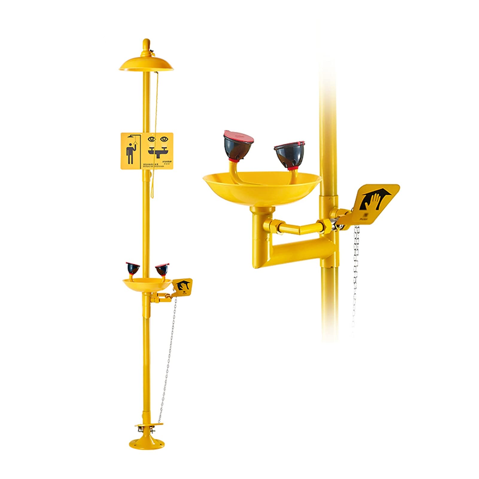 Buy Emergency Shower and Eye Wash Station Combination Eye Wash Unit