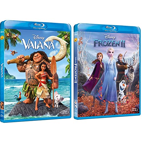 Vaiana [Blu-ray] + Frozen 2 [Blu-ray]