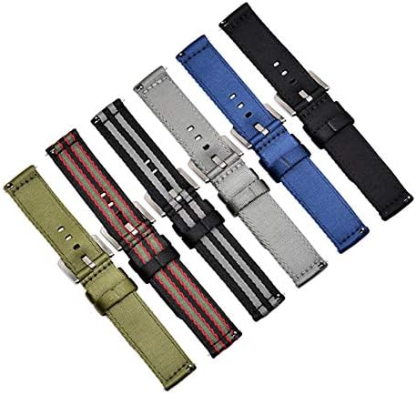 Cinturino In Nylon Per Orologio Con Barre A Molla A Sgancio Rapido LOV 001063 18 Mm 93664216 - Foto 6