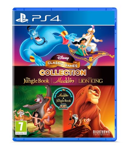 Disney Classic Aladdin,Lion King,Jungle Book - PS4
Disney Classic Aladdin,Lion King,Jungle Book - PS4