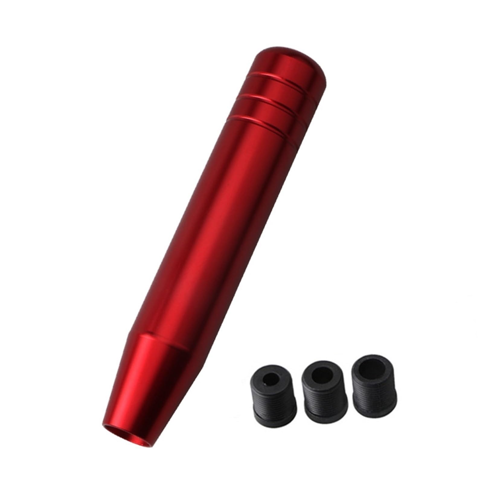 AMCBYSGC Gear Shift Knob 13cm 18cm Manual Adapters(18cm red)