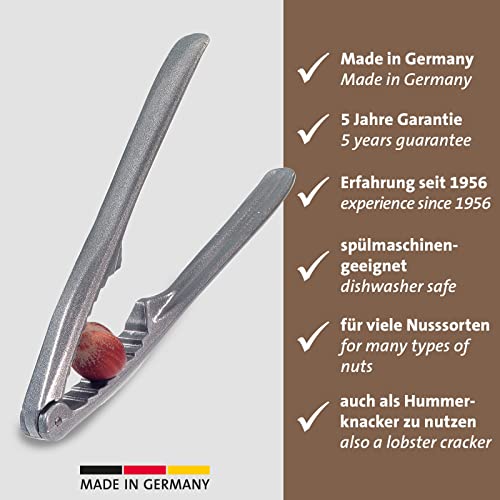Praktischer Westmark Nussknacker aus Aluminium