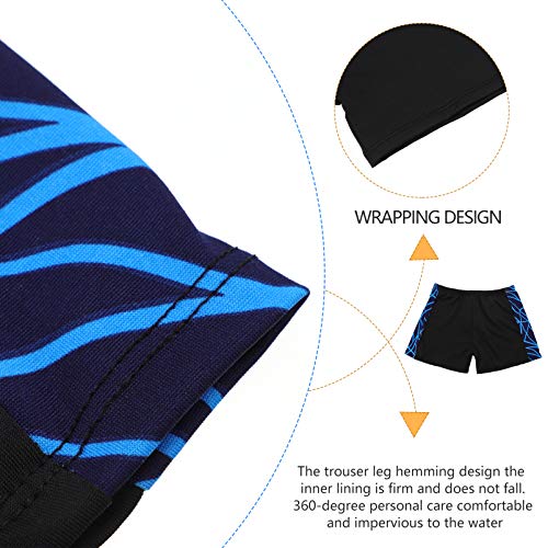 VALICLUD Calção de Banho Masculino de Poliéster de Secagem Rápida Calção de Banho para Menino Piscin
