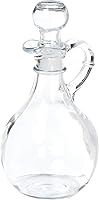 Anchor Hocking Presence 980R Glass Cruet with Airtight Stopper - 11oz Oil & Vinegar Dispenser, Made in USA