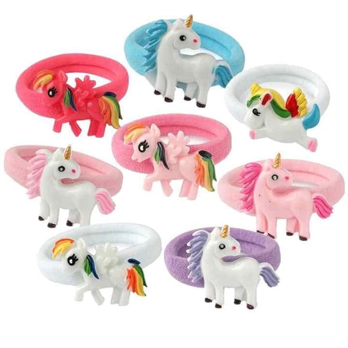 NEOBABY Unicon Designs Elastic Rubber Bands | Hair Ties Ponytail Holders for Baby Kids Girls and Toddlers (Assorted, Pack of 6 Pairs) (B0D268RBCV) Amazon Price History, Amazon Price Tracker