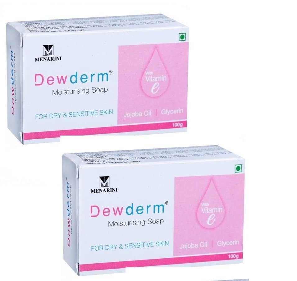 Menarini DEWDERM Moisturising Soap - 100 gm, Pack Of 2-image-7