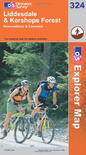 OS Explorer map 324 : Liddesdale & Kershope Forest