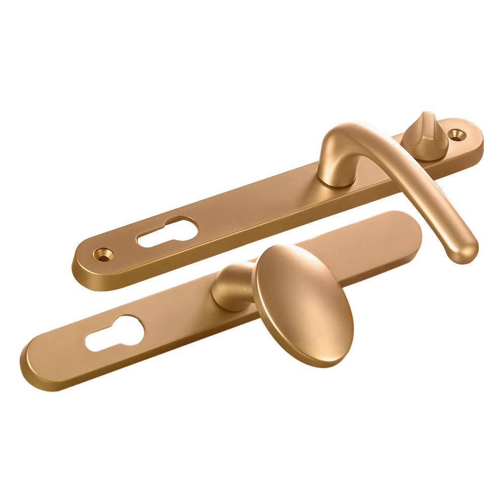 Fab & Fix Gold Balmoral 92/62 Lever/Pad Snib Upvc Furniture