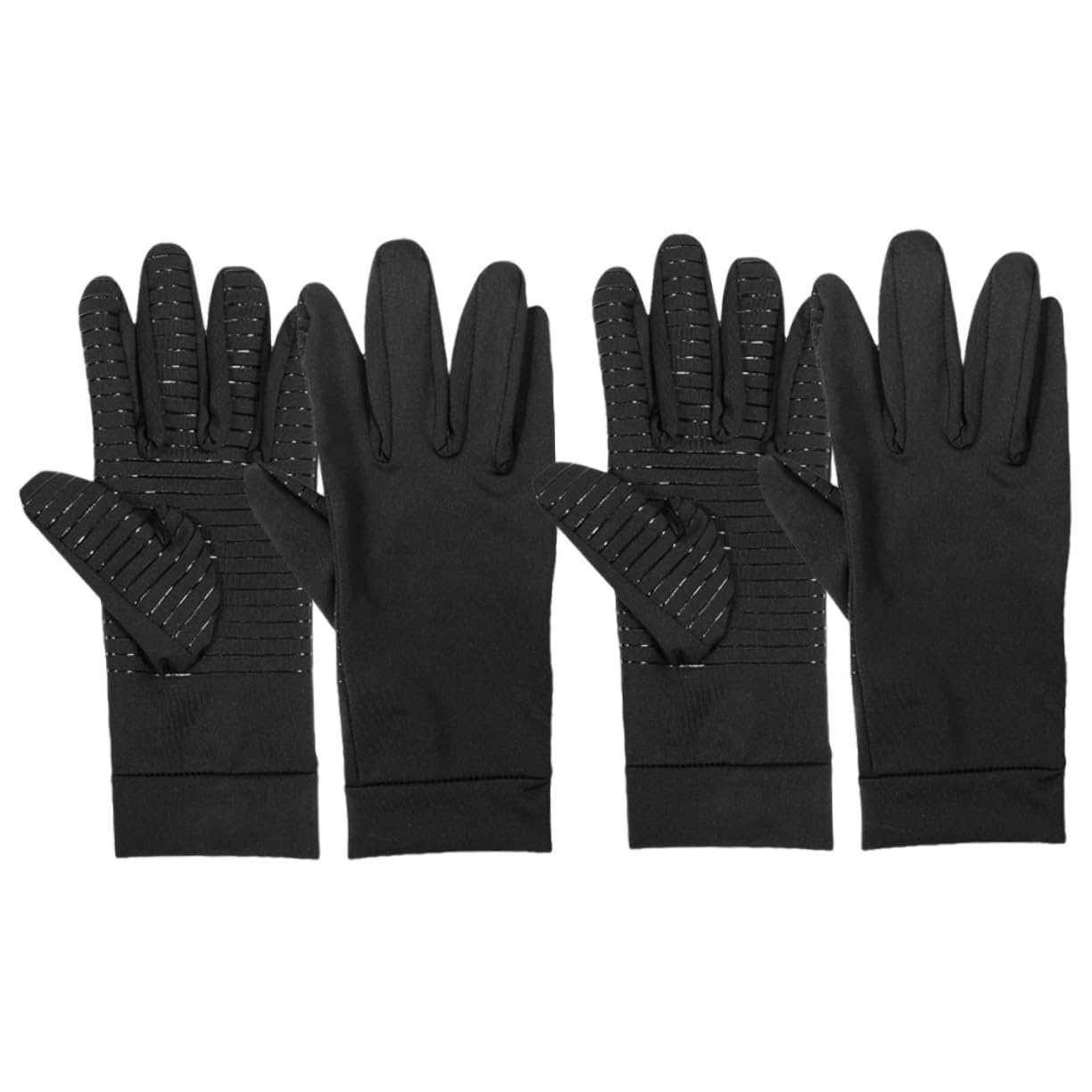 KICHOUSE Silicone Grip Elastic Non-Slip Compression Gloves Full Finger Winter Cycling Fitness Outdoor Sports Men's Gloves
