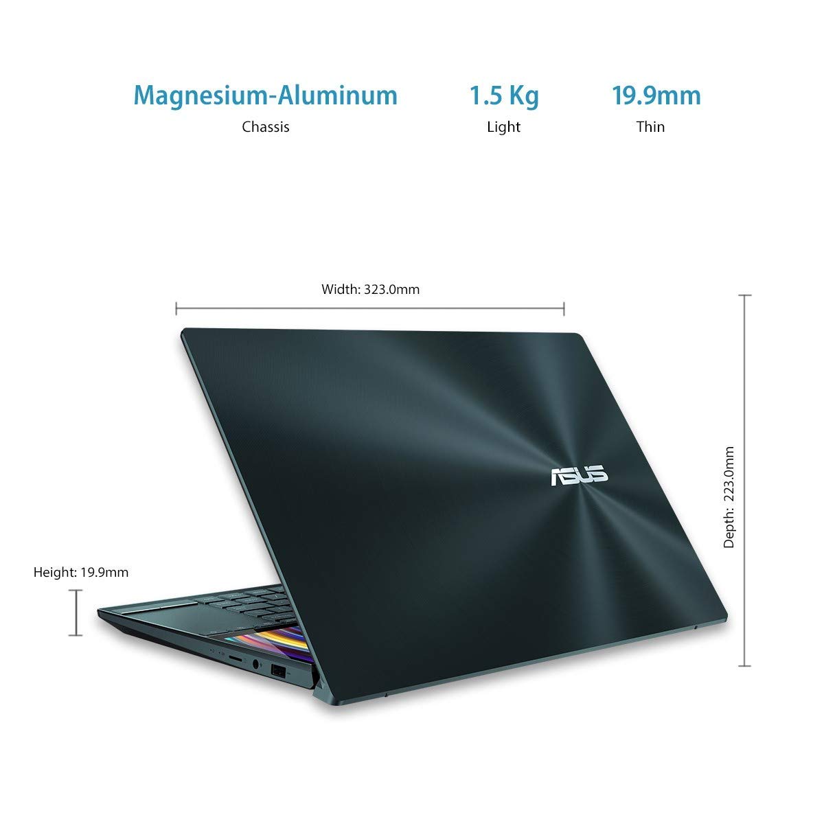 ASUS ZenBook Duo Intel Core i7-10510U 10th Gen 14
