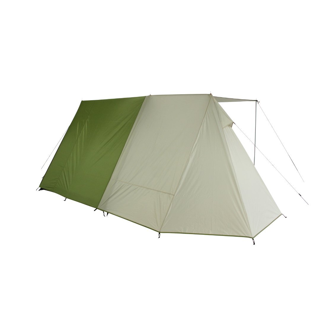 10T Hauszelt für 3 Personen, Farben & Art des Vorbau zur Wahl - Vorraum mit Vorder- oder Seiteneingang, wasserdichtes Hauszelt, 3000mm Firstzelt, Campingzelt, Familienzelt