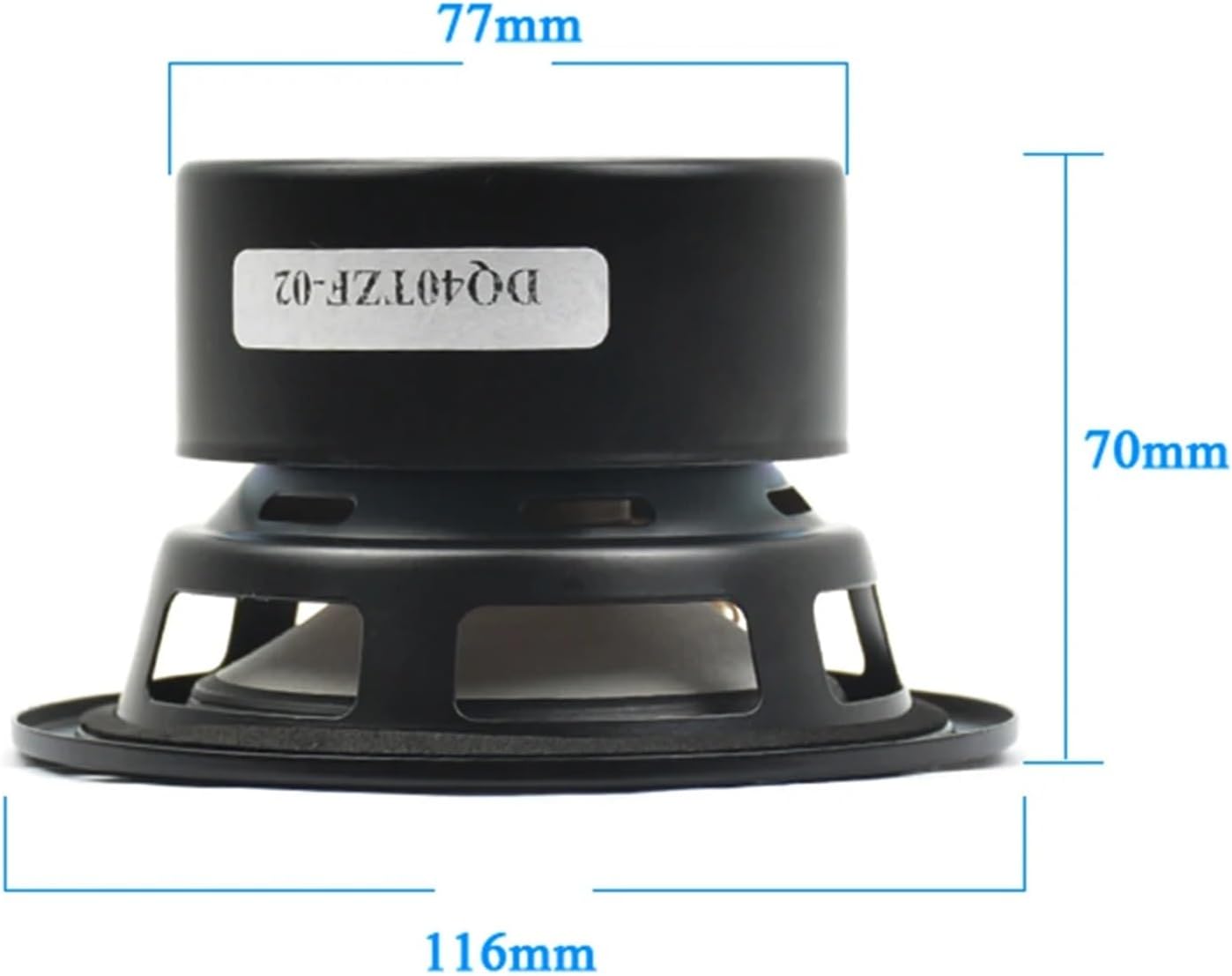 4 Inch Mini Full Range Sound Speaker Column Audio Portable Music DIY Speakers 4 8 Ohm 12 W Loudspeaker for Sound System(8 Ohm Speaker)