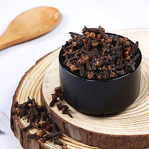 Image of CRISTA Indian Clove | Dried Whole Laung | Zero added Colours, Fillers, Additives & Preservatives | Premium Grade, Natural & Pure | Reddish Brown | 100 gms