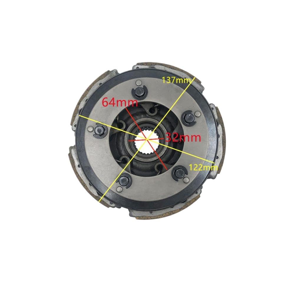 Embrague con rodamiento unidireccional compatible con CF188 CF500 CF600 ATV Quad X5 X6 500CC 600CC 0180-054000-0003