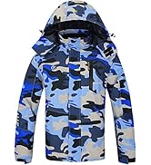 SwissWell Winterjacke Herren Wasserdicht Warm Fleece Skijacke Wandern Winddicht Outdoor jacke Win...