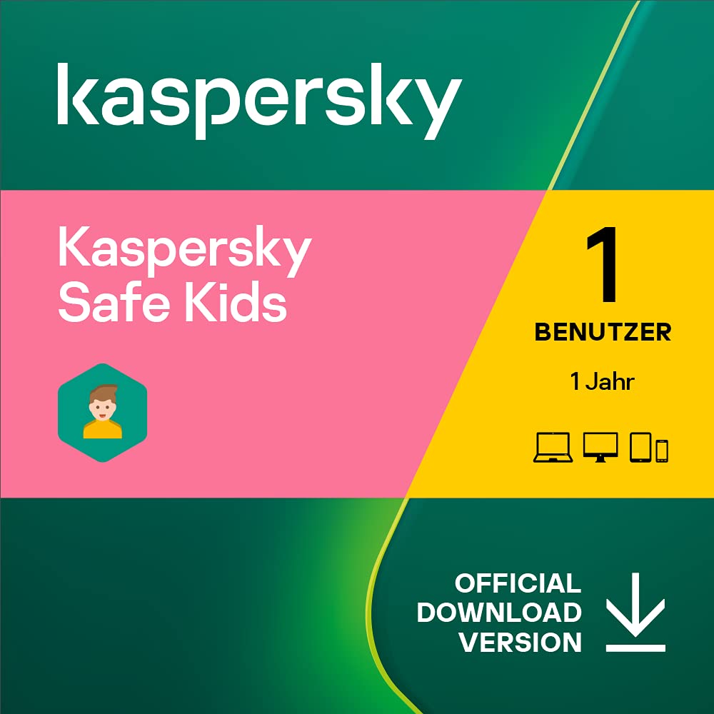 Kaspersky Safe Kids | 1 Benutzerkonto | Jährliches Abo | PC/Mac/Android/iOS | Aktivierungscode per Email