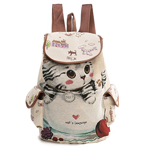 Sac à dos enfant et femme beige pour sorties et école BP124