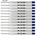 Ricariche per penna a sfera di quality; di lunga durata, 12 pezzi, colore inchiostro: blu, compatibili anche con penne Parker, cartucce di ricambio G2 (12 x INCHIOSTRO GEL BLU)