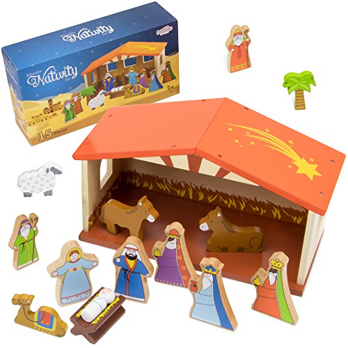 Imagination Generation TREL-003 Nativity Set For Kids thumb #6