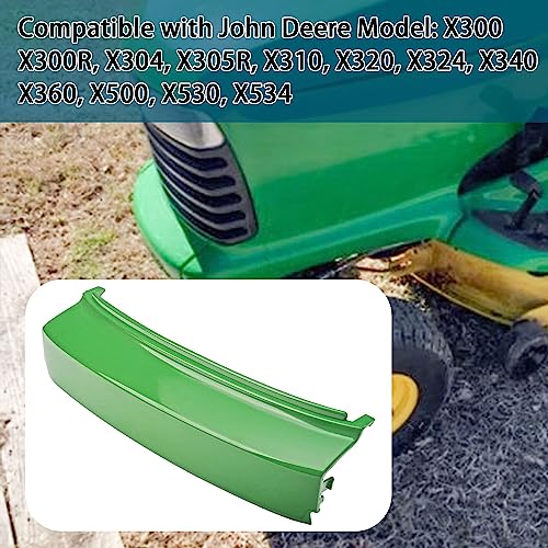 Ohoho M154004 Frontstoßstange – kompatibel mit John Deere X300 X300R X304 X305R X310 X320 X324 X340 X360 X500 X530 X534 Serie Rasen- und Gartentraktoren