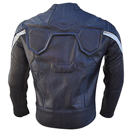 SRHides Men's Motorcycle Captain Winter Soldier Leather Jacket3