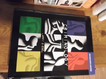 Hardcover Criminology: Instructor's Edition (7th Edition) Book