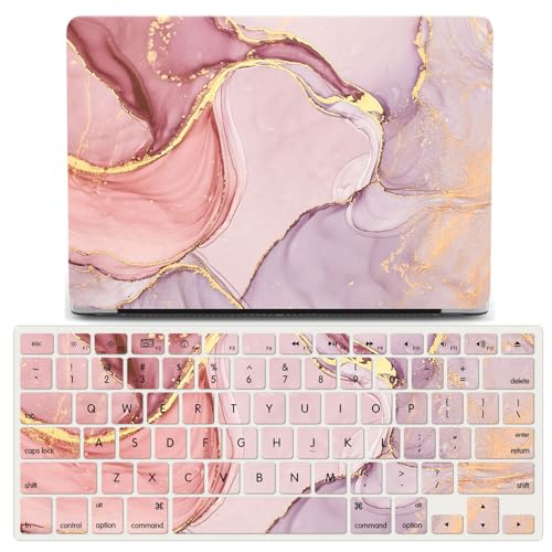 Carcasa MacBook Air 15 M2 A2941 JZ Marble rígida con protector de teclado