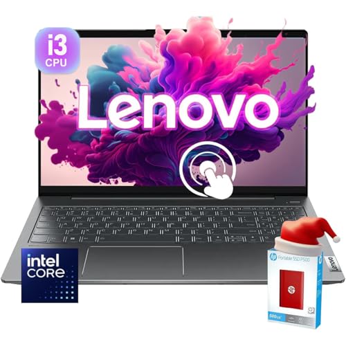 Image of Lenovo 15.6 Touchscreen IdeaPad • Intel 6-Core CPU • FHD (1920 x 1080) • Wi-Fi 6 • Bluetooth • Type-C • HDMI • Windows 11 (Windows 11 Pro, 16GB RAM • 1TB SSD)