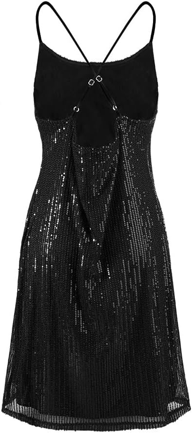ITODA Sequin Bodycon Mini Dress Sexy Glitter Short Long Club Cocktail Women Dress - Image 6