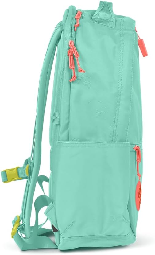 Baboon to the Moon City Backpack – Water-Repellent 16" Laptop-Friendly Backpack, Work, Travel, Gym Bag for Men & Women (Aqua Drift) - Image 5