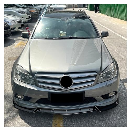 Modification extérieure avec becquet avant et diffuseur Benz Classe C W204 - 6