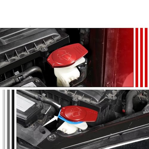 Bouchon de liquide lave-glace rouge pour Audi A3 8V et TT 8S