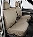 Covercraft SeatSaver Front Row Custom Fit Seat Cover for Select Jeep Wrangler Models - Polycotton (Taupe)