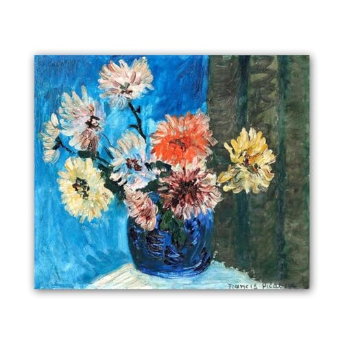 Impression sur Toile Haute Définition Peinture Picabio Art Mural 60x72cm