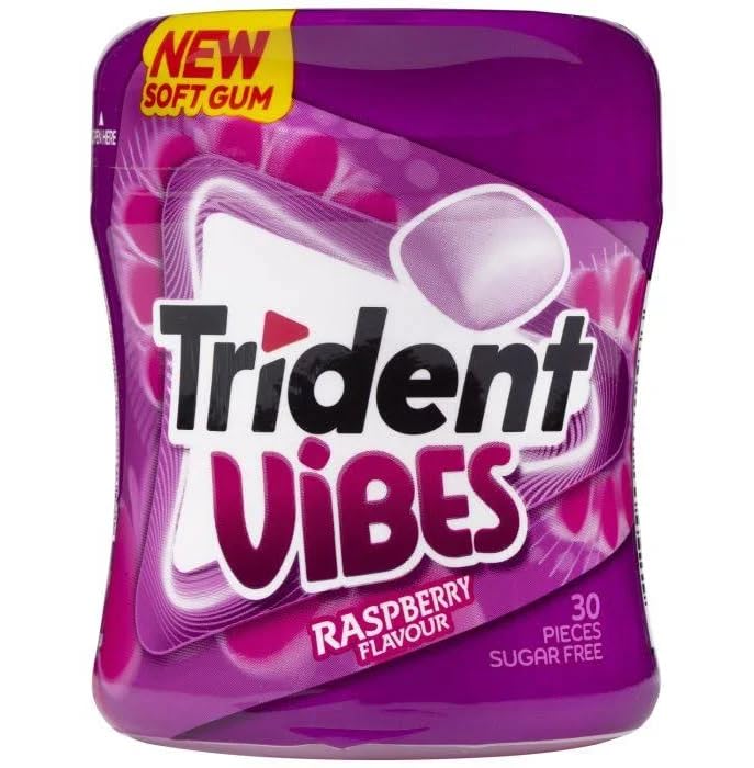 Chicles Vibes - Sabor Hierbabuena, Menta y Frutos Rojos | Chicles Duros, Frescos y Refrescantes | Sin Azúcar | Opción Box y Gragea | Perfectos para Compartir (Formato Box 6 unidades, Frutos Rojos)