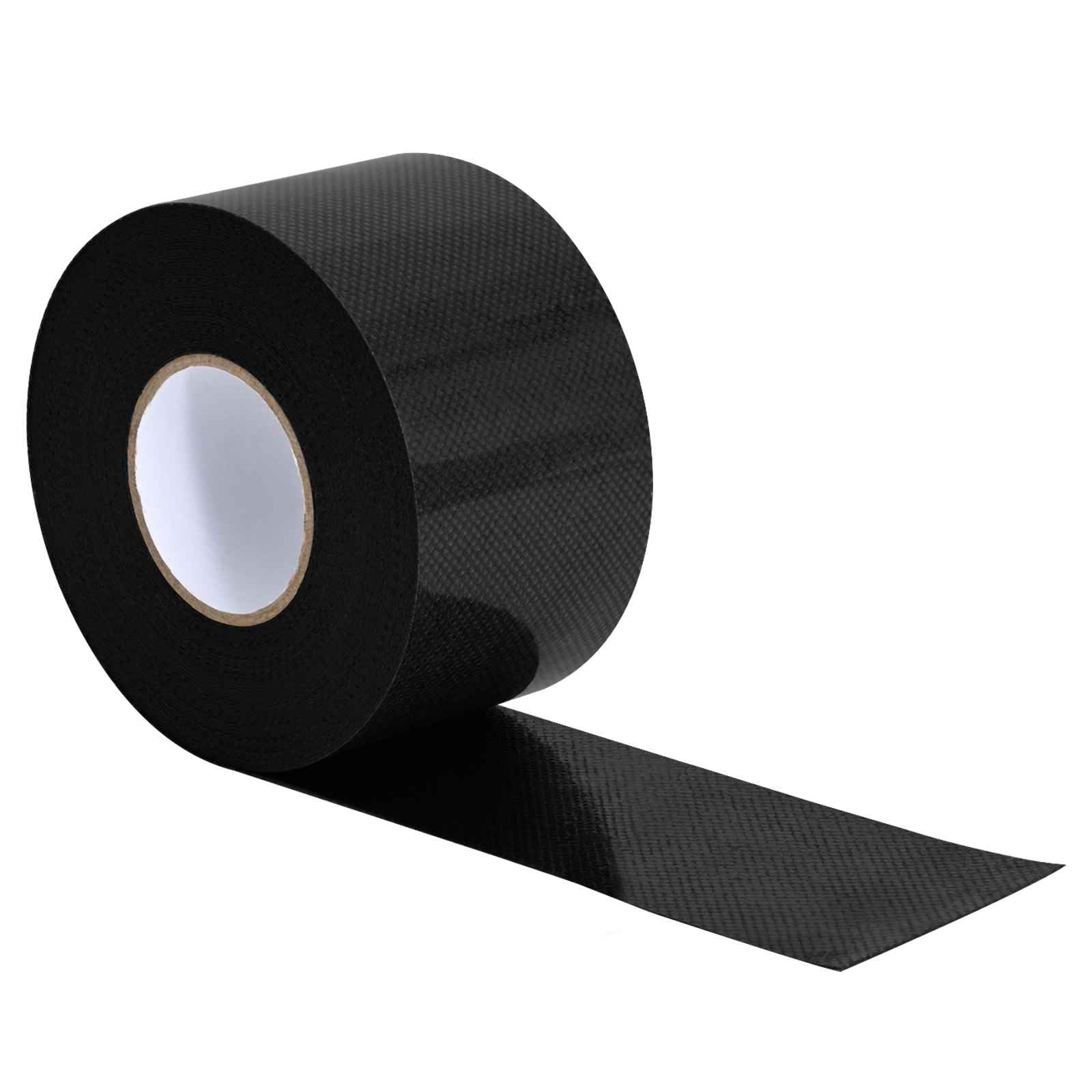 Cinta autoadhesiva de césped artificial negra de 5 cm x 10 m, cinta adhesiva de doble cara para montaje en balcón, jardín, terraza, para fijar y cortar