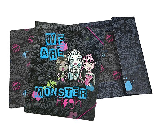 Preisvergleich Produktbild Undercover MHCP0300 - Monster High Gummizugmappe, A4