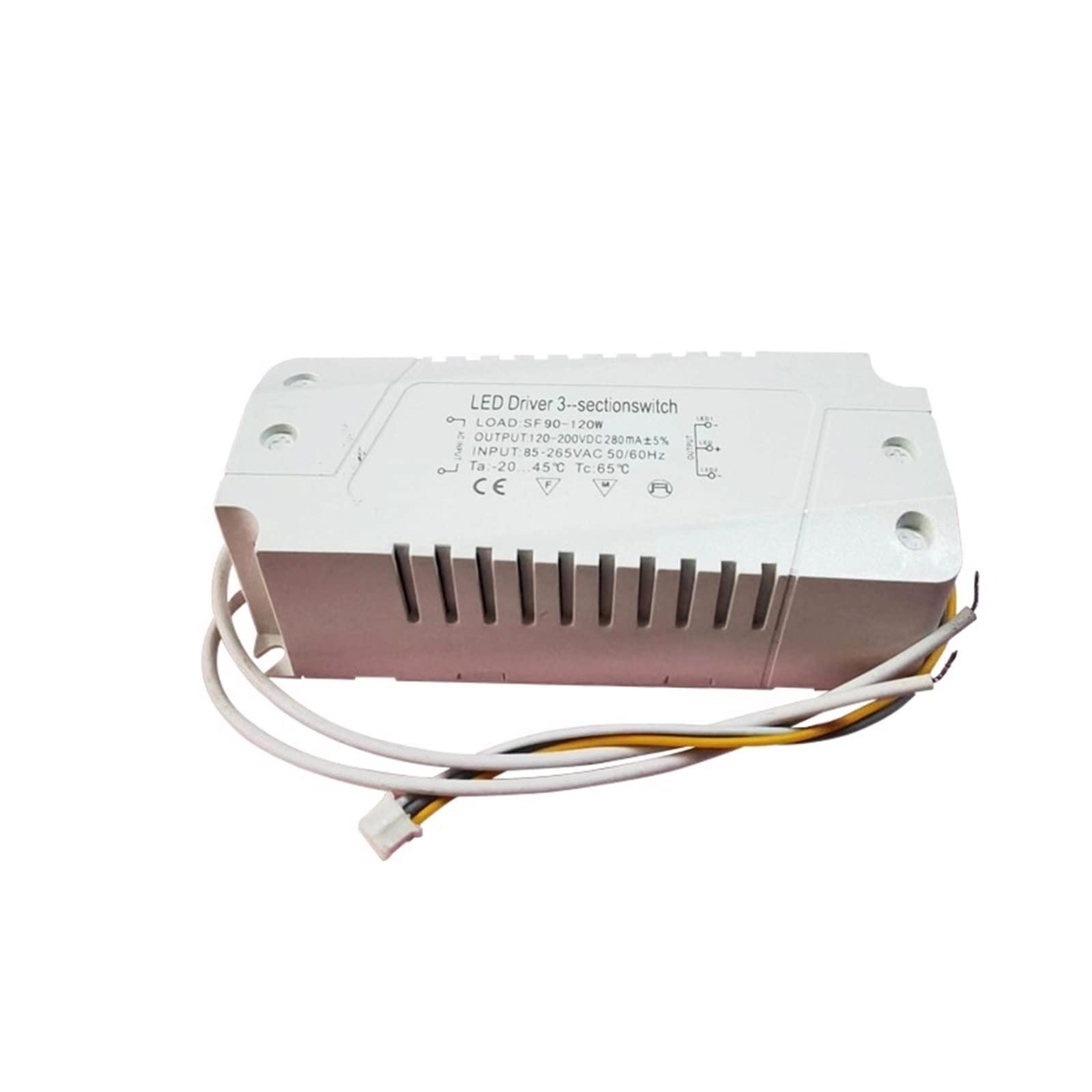 Pilote externe bicolore 90-120W large tension 110V transformateur LED couleur