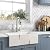 SUNWINGS 10-Sheet Coin Peel and Stick Waterjet Backsplash Self Adhesive Tiles White Marble Wall Panels Stick on Backsplash for Kitchen, Bathroom, Fireplace
