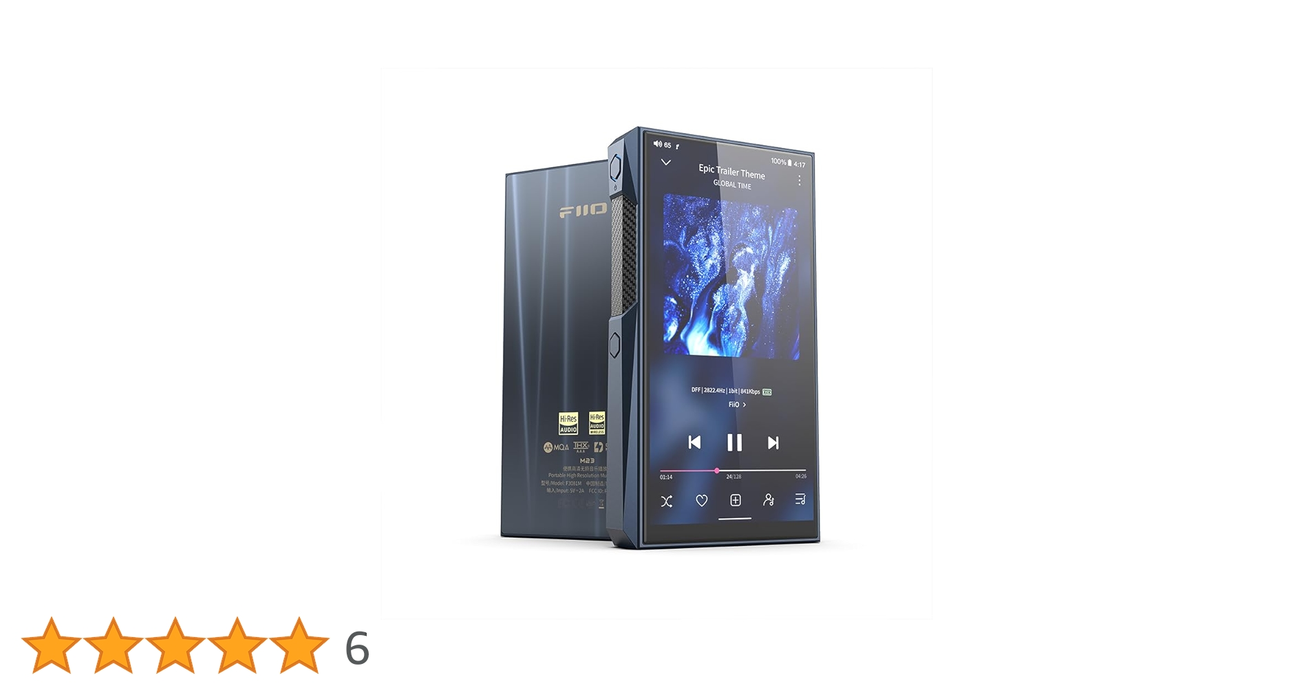 FIIO M23 デジタルオーディオ ブルー FIO-M23-B FIIO M23 [FIO-M23-B]｜新品通販フジヤエービック
