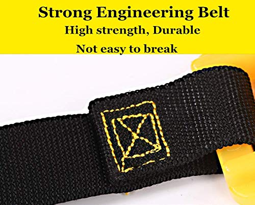 Snow Chains Snow Tire Chains Adjustable Anti Slip Tire Chain for SUV/Truck/Cars Snow Tire Cable Car Chains 165-275mm/6.4-10.9'' (Yellow) - Thumbnail 3