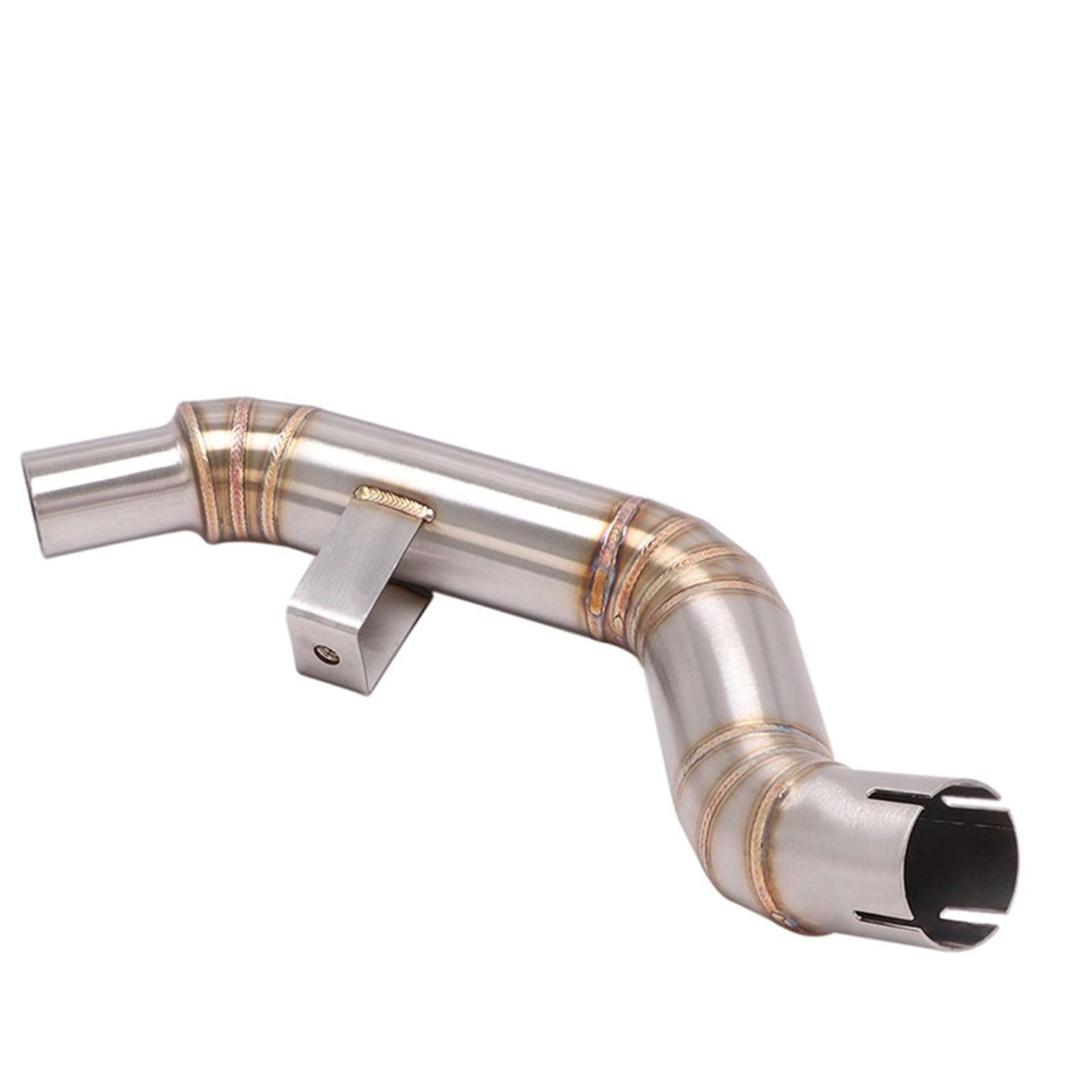 Moto Modificato Moto Fuga Tubo Per Benelli 502 c 502C Antiscivolo Moto Catalizzatore Eliminare Collegamento Centrale Tubo Eliminatore Sistema di Scarico Avanzato Fuga Moto Silenziatore (Color : A1)