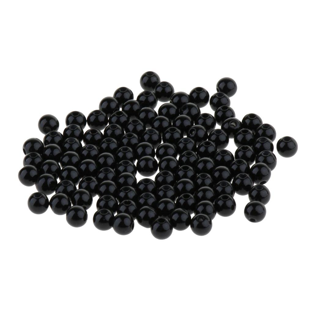 Creations 100 Pcs Black PVC Safety Eyes Kits for Teddy Bear Doll DIY Making 4mmToys & Hobbies|Stuffed Animals| Stuffed Animals-picture-25